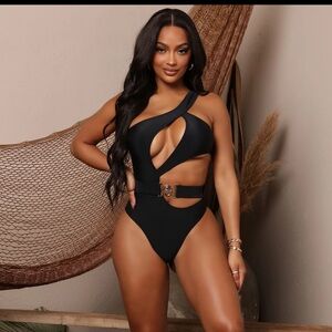 Fashion Nova Swim with cutouts
